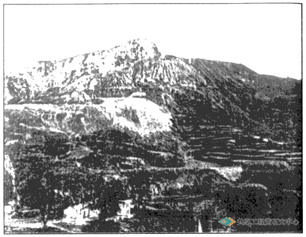 1940年铁山尖山矿山全貌