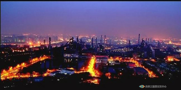 大冶钢厂夜景