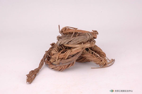 西周竹蔑绳圈，长18